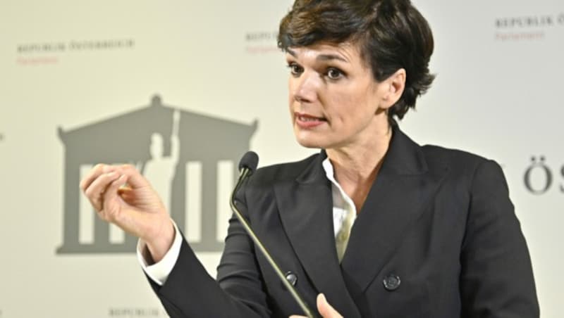 SPÖ-Chefin Pamela Rendi-Wagner fordert gemeinsam mit dem Pensionistenverband ein Corona-Schutzpaket für Senioren. (Bild: APA/Hans Punz)