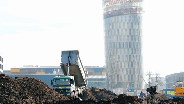 In Graz wird mächtig viel gebaut (Bild: Christian Jauschowetz)