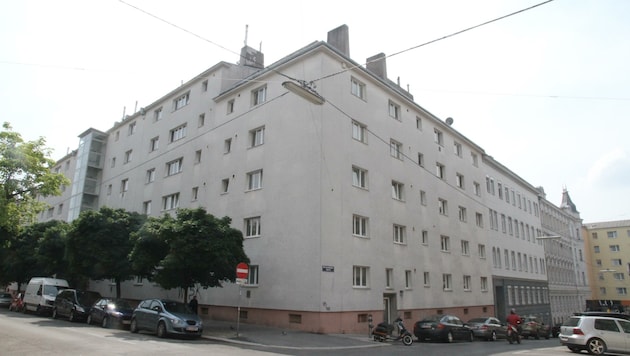 In einer Wohnung in diesem Wiener Mehrparteienhaus wurde Ali S. getötet. (Bild: Schiel Andreas)