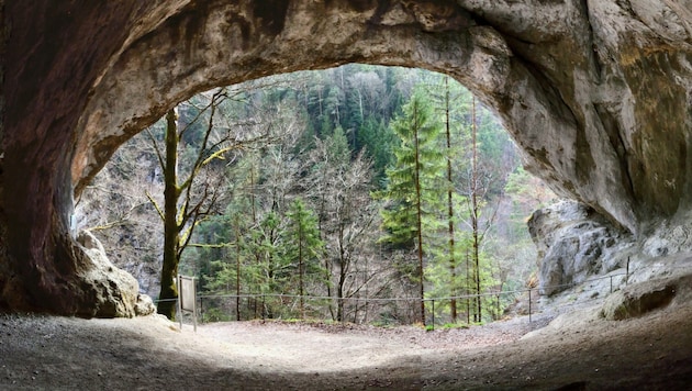Die Tischoferhöhle liegt im Kaisertal zwischen Kufstein und Ebbs. (Bild: Peter Hofmann)