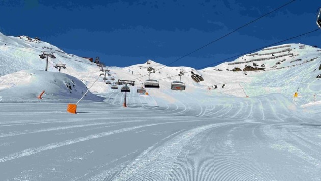Leere Pisten im Skigebiet Hochzillertal (Bild: ZOOM.TIROL)