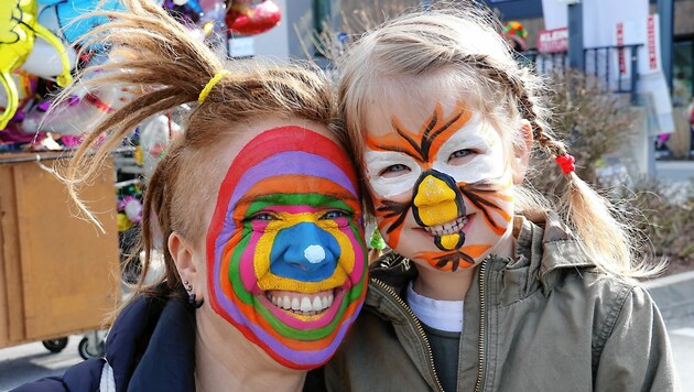 Auf die Kleinen warten heuer zumindest bunte Faschingsfeiern in den Kindergärten. (Bild: Christian Jauschowetz)