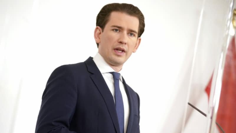 Bundeskanzler Sebastian Kurz (ÖVP) (Bild: APA/Georg Hochmuth)