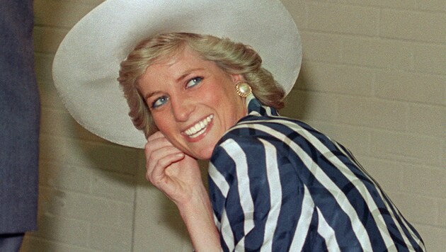 Prinzessin Diana 1988 in Melbourne (Bild: APA/AFP)