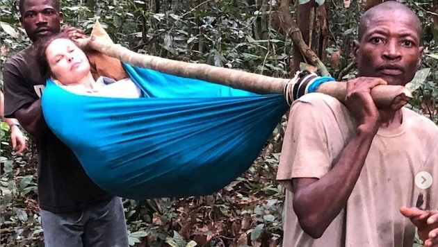 Einheimische retteten Schauspielerin Ashley Judd aus dem Dschungel im Kongo. (Bild: www.instagram.com/ashley_judd)