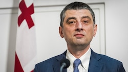 Nach nur zwei Monaten im Amt räumt Giorgi Gacharia seinen Posten. (Bild: APA/AFP/ANP/Lex van LIESHOUT)