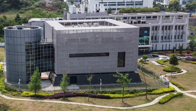 Das Institut für Virologie in Wuhan. Hier könnte möglicherweise der Ursprungsort von SARS-CoV-2 sein. (Bild: AFP)