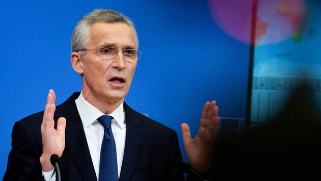 NATO-Generalsekretär Jens Stoltenberg (Bild: AFP)