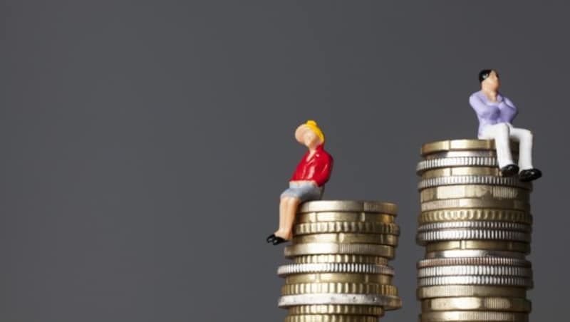 Frauen verdienen in Österreich weiter deutlich weniger als Männer. (Bild: ©ink drop - stock.adobe.com)