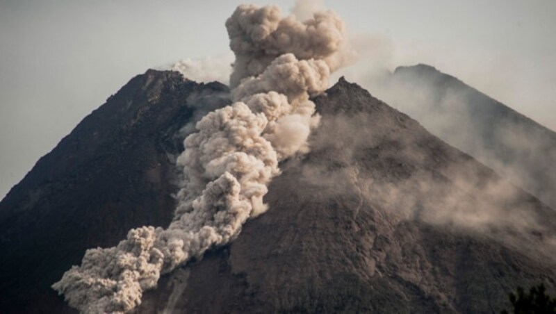 Schon Ende Jänner war der Merapi aktiv. (Bild: APA/AFP/Agung Supriyanto)