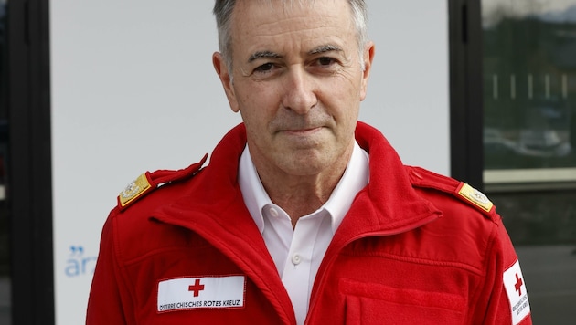 Anton Holzer ist der Landesrettungskommandant des Roten Kreuzes Salzburg (Bild: Tschepp Markus)