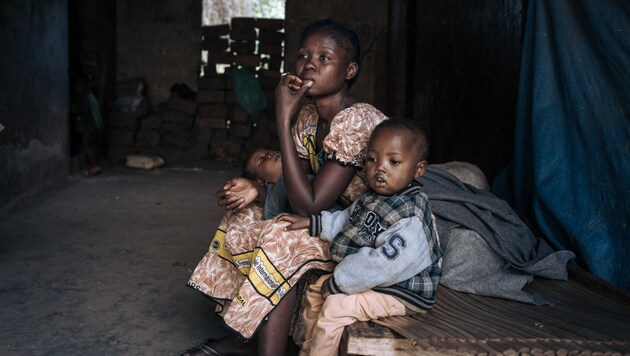Die Konflikte in Zentralafrika treiben immer mehr Menschen in die Flucht. (Bild: AFP/ALEXIS HUGUET)