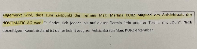 Die Staatsanwaltschaft gab bereits in der Anordnung an, dass man sich der Namensgleichheit des Kanzlers mit der Schwiegertochter von Johann Graf bewusst ist. (Bild: zVg)