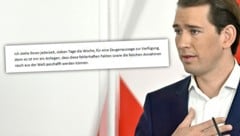 Bundeskanzler Sebastian Kurz (ÖVP) (Bild: APA/Herbert Neubauer, zVg, Krone KREATIV)