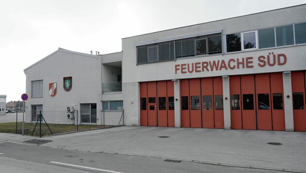 Die Feuerwache Süd der Grazer Berufsfeuerwehr (Bild: Sepp Pail)