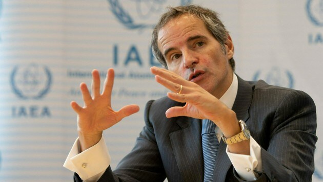 IAEA-Chef Rafael Mariano Grossi (Bild: APA/AFP/Alex Halada)