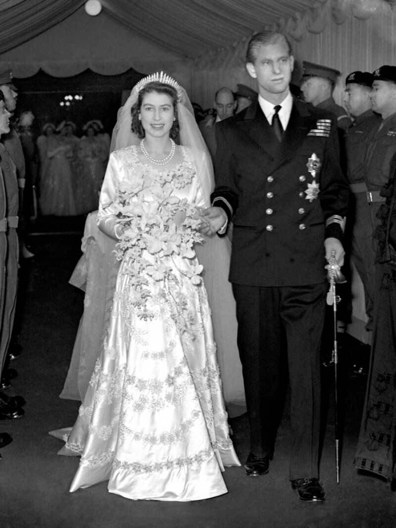 Königin Elizabeth und Prinz Philip haben am 20. November 1947 geheiratet. (Bild: PA / picturedesk.com)