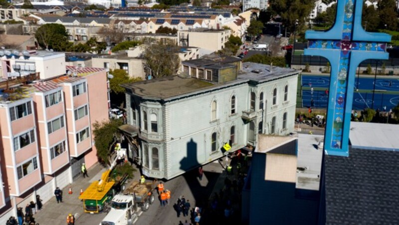 Auf dem Grund soll nun ein mehrstöckiges Apartmenthaus gebaut werden. (Bild: AP Photo/Noah Berger)