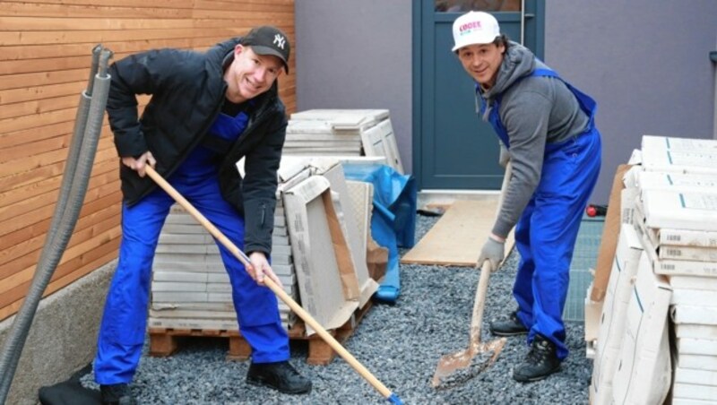 Stefan Weinberger und Rainer Schönfelder (Bild: Zwefo)