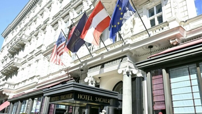 Das Hotel Sacher (Bild: APA/Hans Punz)