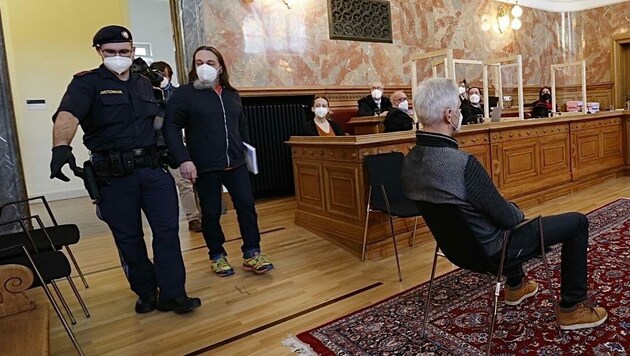 Staatsverweigerer-Prozess im Landesgericht Salzburg (Bild: Markus Tschepp)