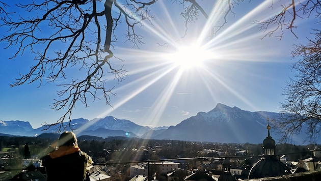 Ce week-end, on attend jusqu'à 20 degrés dans toute l'Autriche. (Bild: APA/Barbara Gindl)