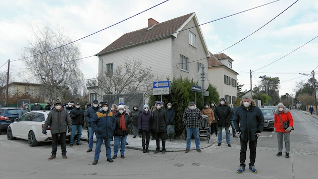 Die Anrainer kämpfen gegen das hier geplante Wohnhaus mit 20 Wohneinheiten. (Bild: Gerhard Bartel)