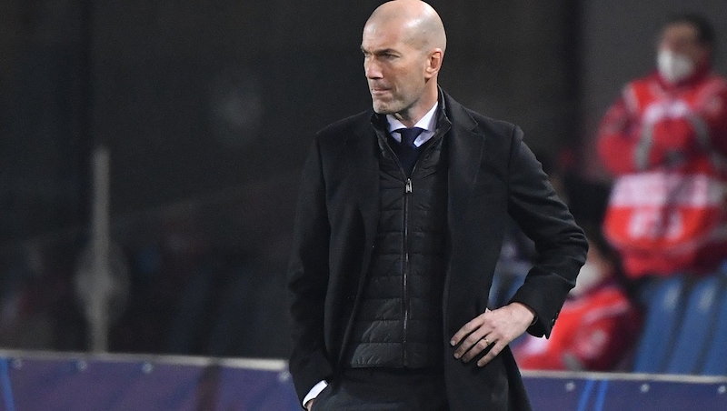 Mit Real Madrid gewann Zinedine Zidane als Trainer dreimal die Champions League und zweimal die Meisterschaft. (Bild: AFP )