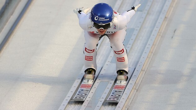 Eva Pinkelnig ist im Anflug auf ihre erste Olympischen Spiele. (Bild: GEPA)
