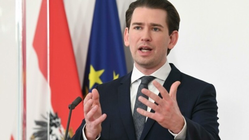 Bundeskanzler Sebastian Kurz (ÖVP) (Bild: APA/Helmut Fohringer)