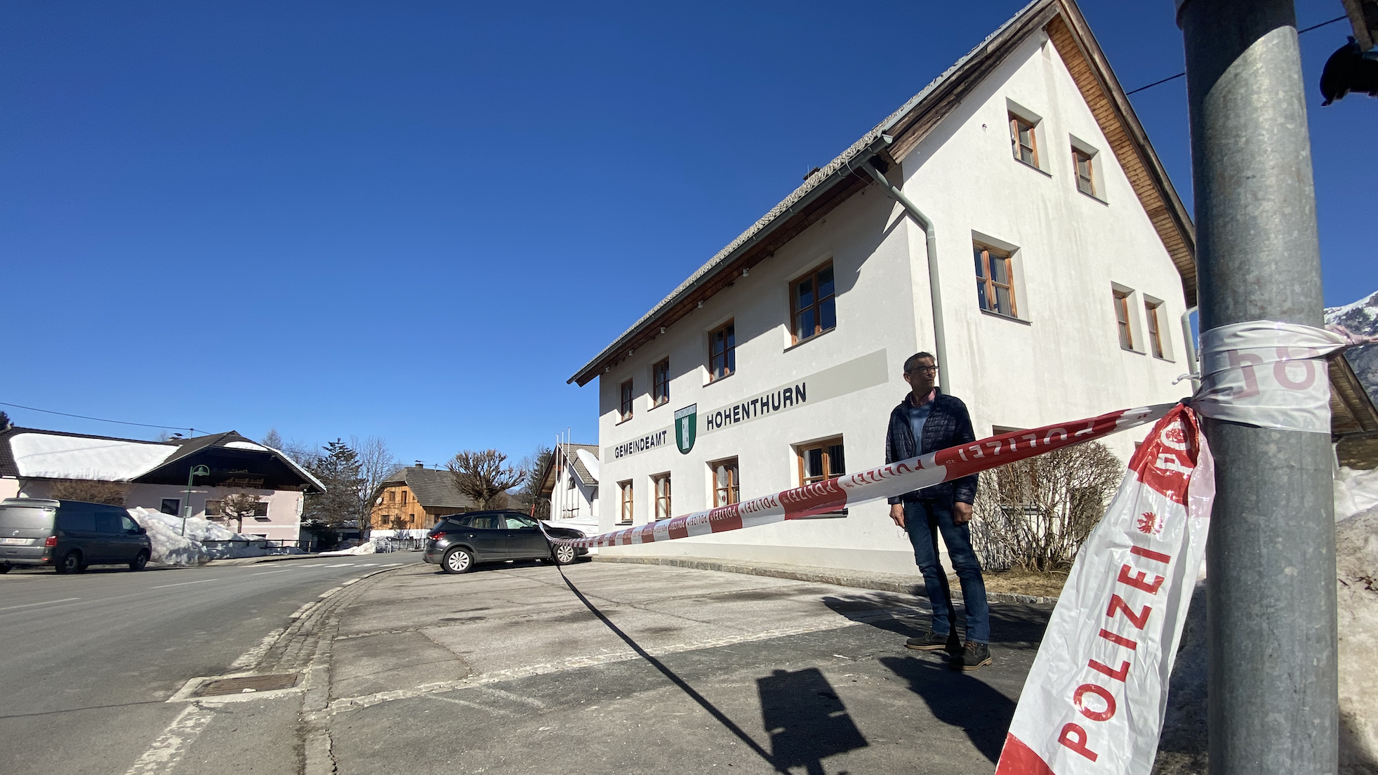 Ins Gemeindeamt Hohenthurn wurde eingebrochen. (Bild: Clara Milena Steiner)