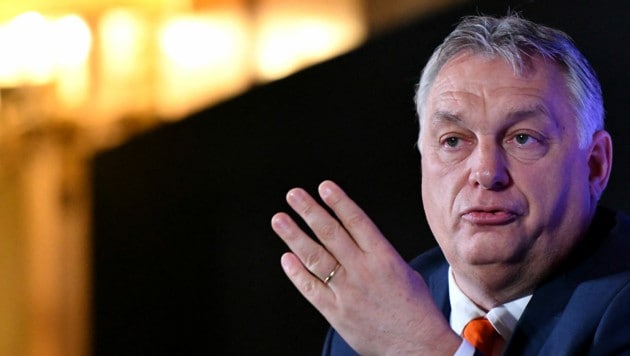 Ungarns Ministerpräsident Viktor Orban (Bild: APA/AFP/Alberto PIZZOLI)