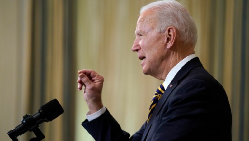 US-Präsident Joe Biden ist kompromissbereiter als sein Vorgänger, stellt aber trotzdem Forderungen an die iranische Regierung. (Bild: AP)