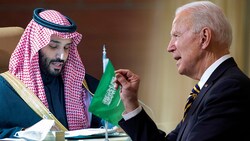 (Bild: APA/AFP/Saudi Royal Palace/BANDAR AL-JALOUD, AP, Krone KREATIV)