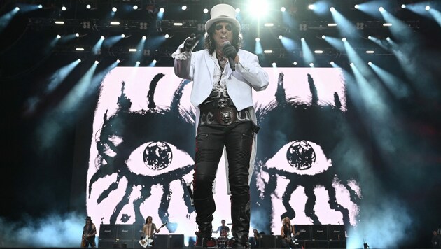 Alice Cooper am 16. February 2020 (Bild: AFP)