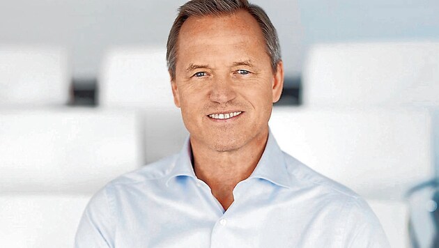 Robin Rumler, Geschäftsführer der Pfizer Corporation Austria (Bild: maupi/Chris Saupper)