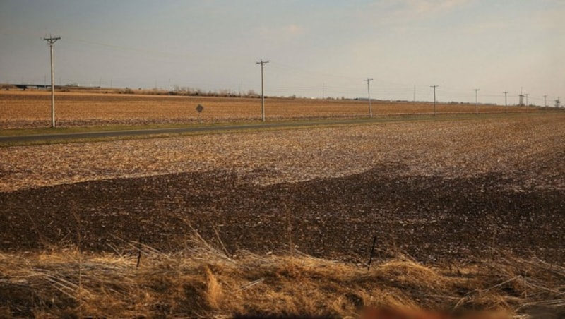 Farmland in den USA (Bild: Getty Images via AFP)