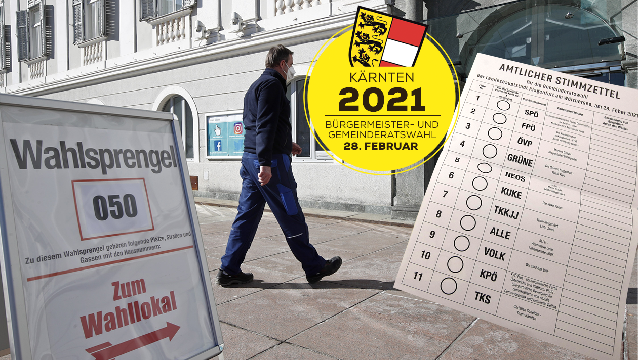 In der Landeshauptstadt Klagenfurt zeichnet sich eine Stichwahl ab (Bild: APA)