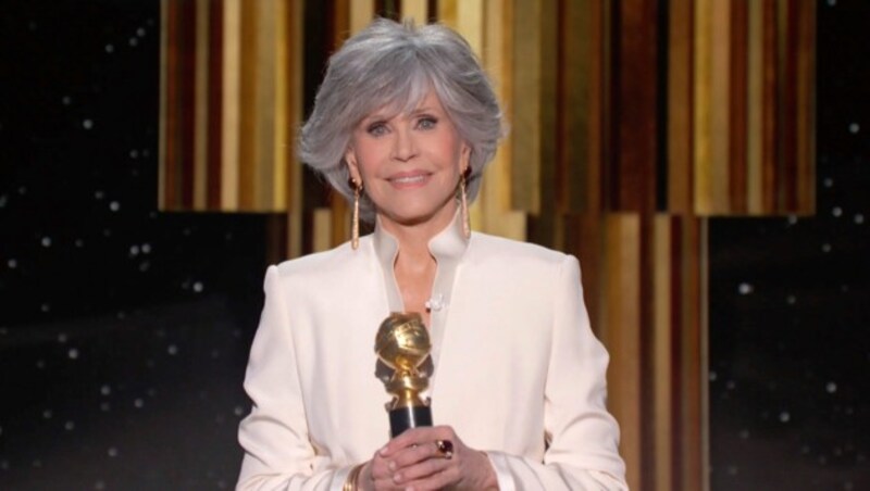 Jane Fonda wurde bei den 78. Golden Globes mit dem Cecil B. deMille Preis ausgezeichnet. (Bild: 2021 NBCUniversal Media, LLC)