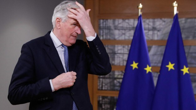 Michel Barnier (Bild: STEPHANIE LECOCQ / POOL / AFP)