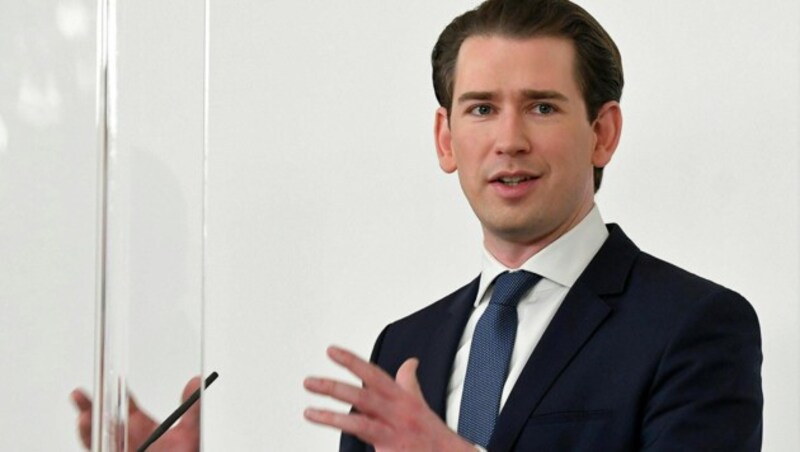 "Testweltmeister" Kurz (Bild: APA/HELMUT FOHRINGER)