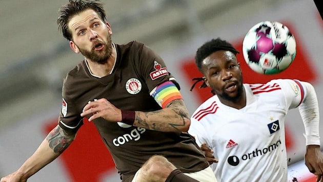 Guido Burgstaller steht vor Rückkehr zu Rapid. (Bild: Christian Charisius / dpa / picturedesk.com)