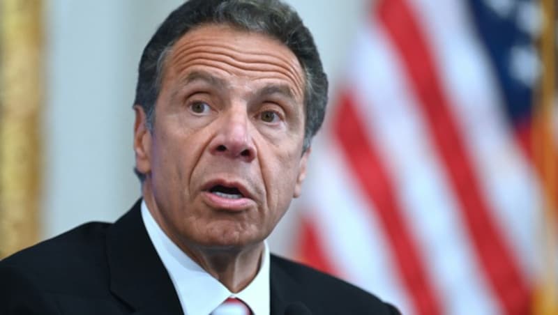 Der New Yorker Gouverneur Andrew Cuomo kommt immer mehr in Bedrängnis. (Bild: AFP)