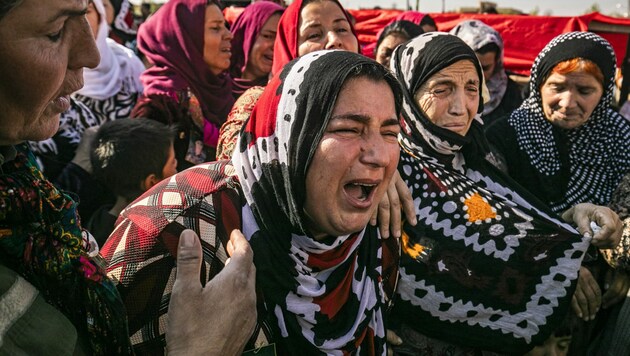 Hunderttausende Menschen haben während des Syrien-Kriegs Familienangehörige verloren. (Bild: AFP )