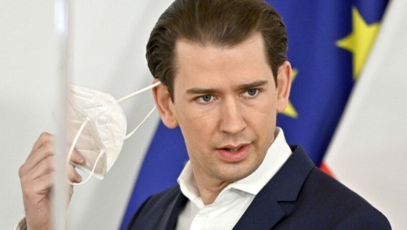 Bundeskanzler Sebastian Kurz (ÖVP) (Bild: APA/HERBERT NEUBAUER)