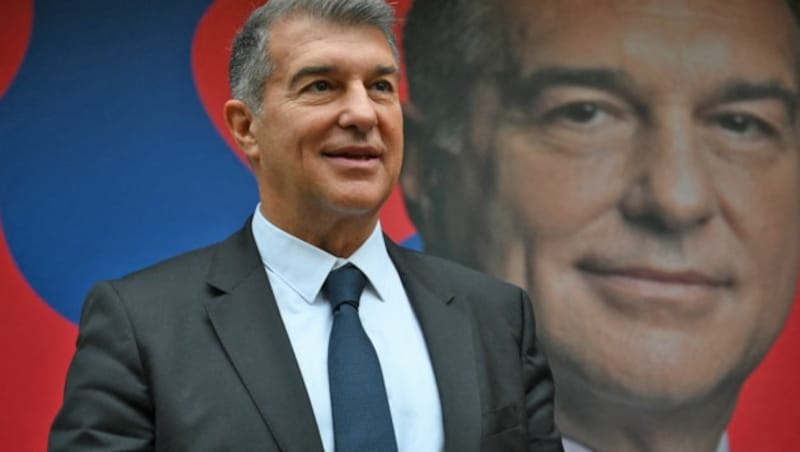 Joan Laporta (Bild: APA/AFP/LLUIS GENE)