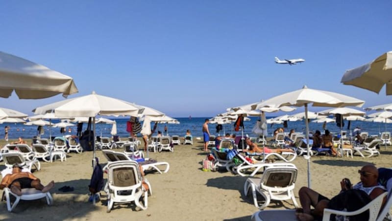 Strand auf Zypern (Bild: AFP)