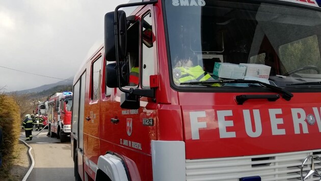 Die Feuerwehr musste in Graz ausrücken (Symbolbild) (Bild: Feuerwehr St. Jakob im Rosental)