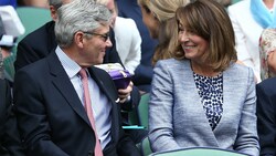 Michael und Carole Middleton (Bild: APA/Photo by JUSTIN TALLIS / AFP)