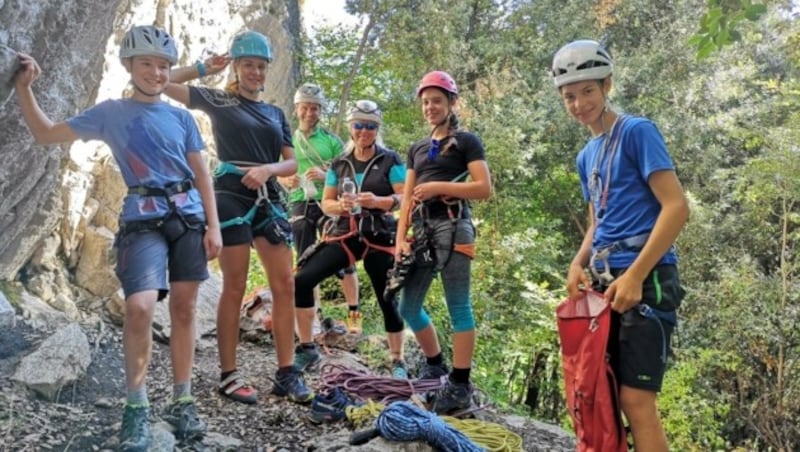 Auch um die Ehrwalder Bergrettungsjugend kümmert sich die ehemalige Jugendführerin des Alpenvereins sehr gerne. (Bild: Bergrettung Ehrwald)